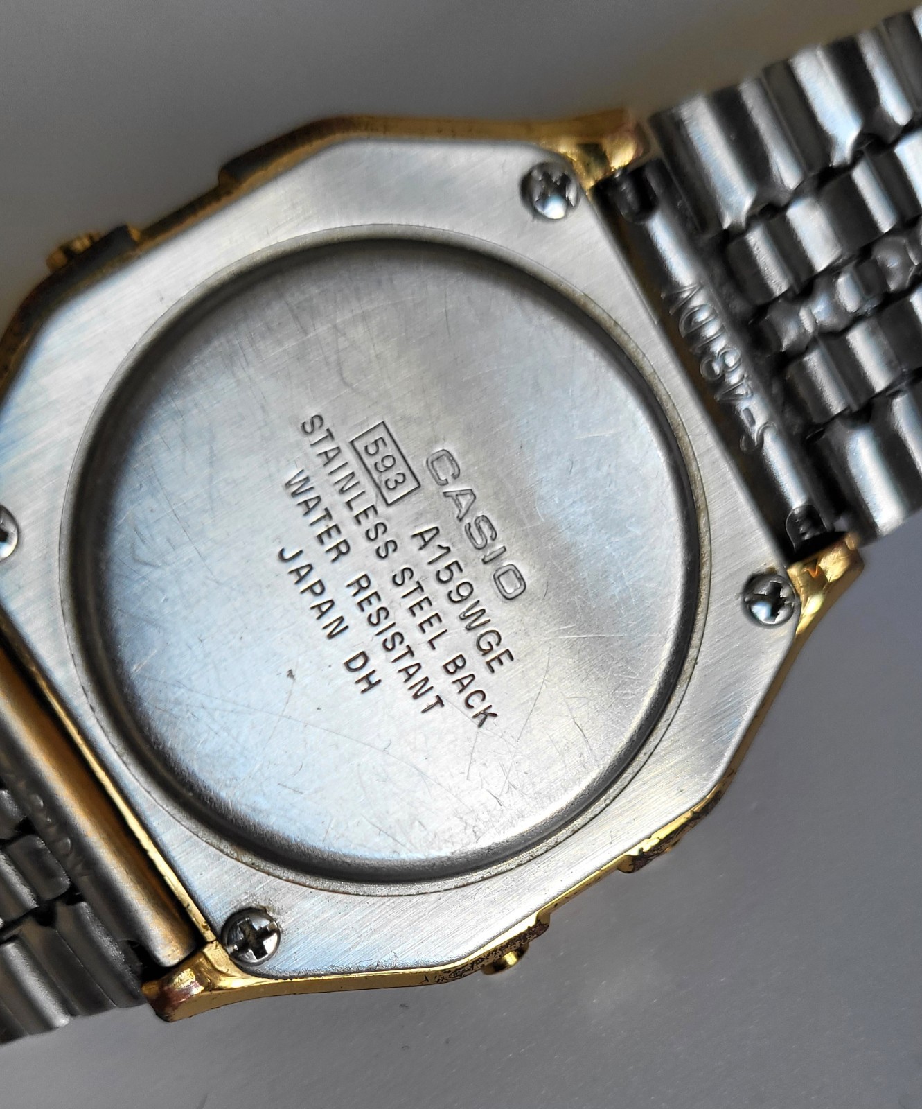 Casio A159WGE Vintage Digital Watch – WR, Lithium, Japan Style
