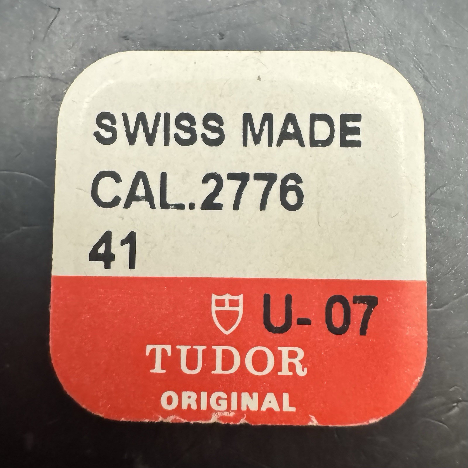 ONE (1) New Genuine Tudor Cal. 2776 Case Clamp Part 41 NOS U-07 Swiss
