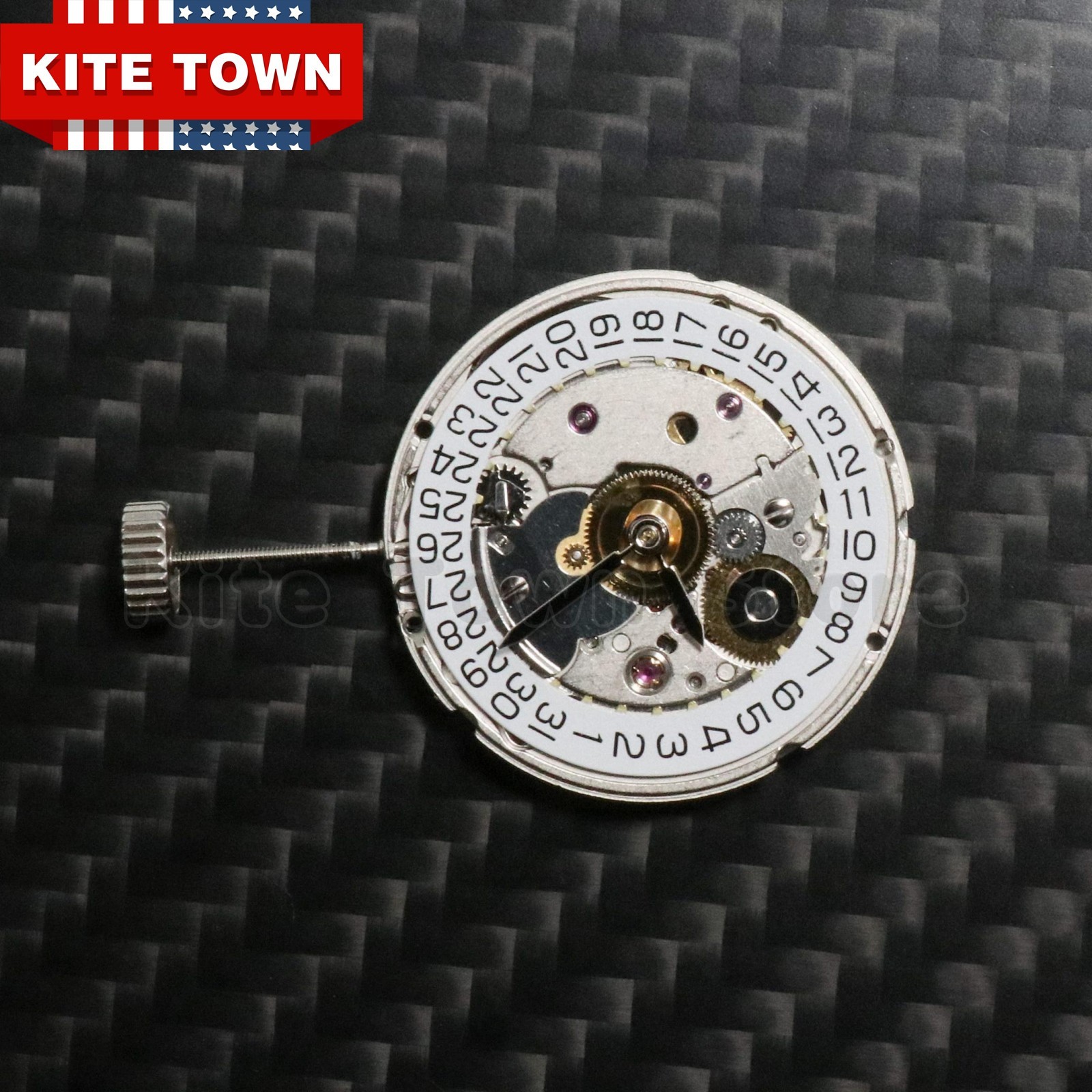 Clone 2824 2824-2 Movement Automatic Perlage Polish Finish ETA Replacement