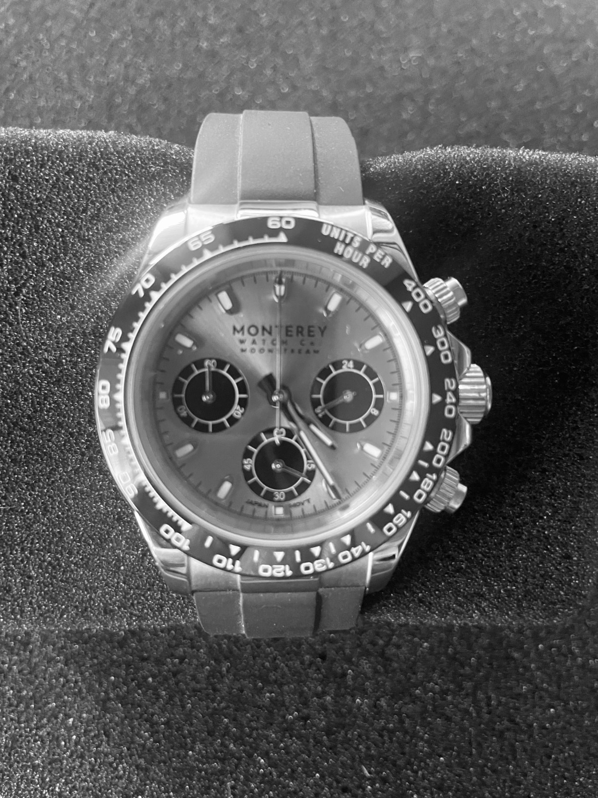 MONTEREY Moonstream Chronograph Watch (Band Cut for Small Wrist) & Sunglasses
