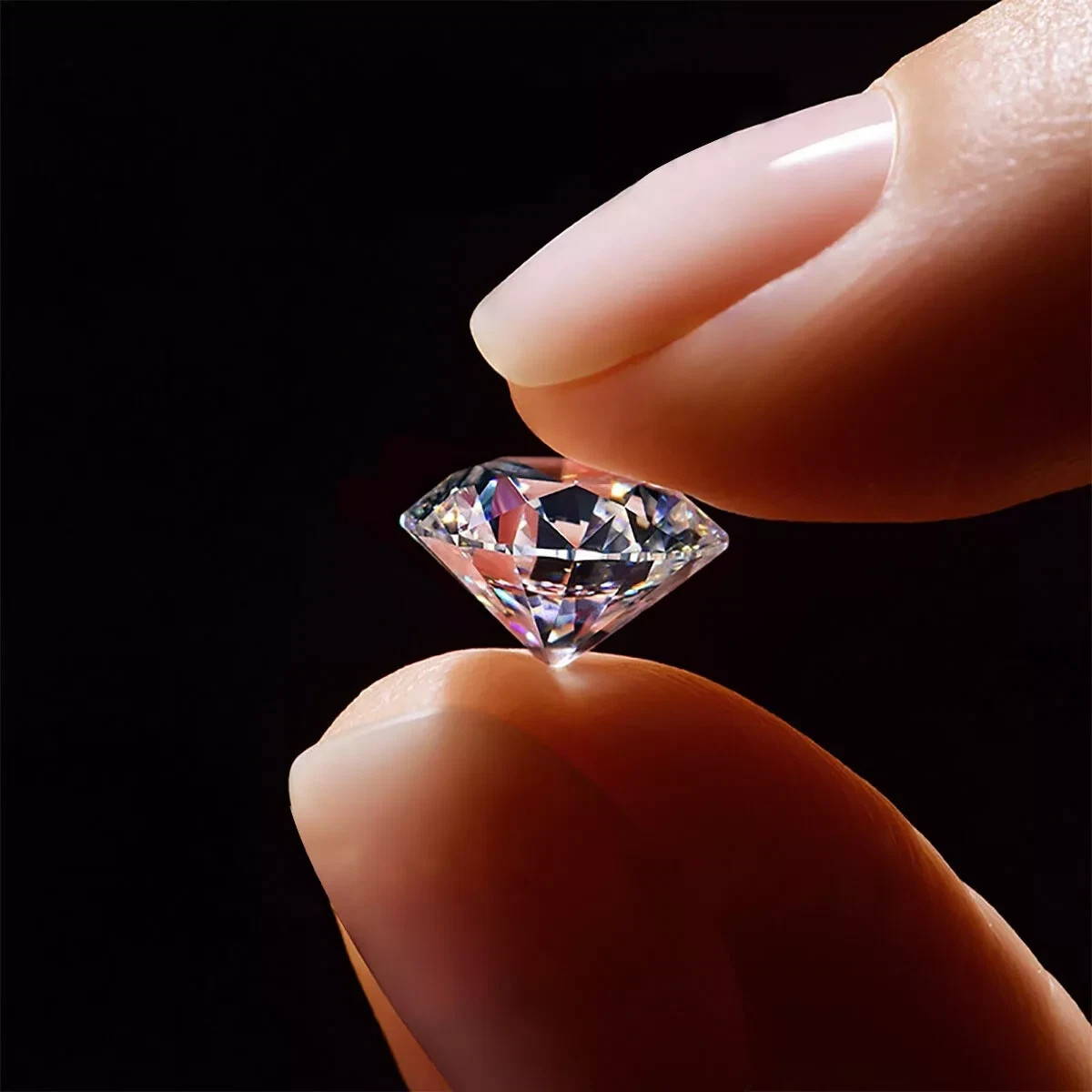 5.00 Ct Loose Moissanite Round Cut 11.50 MM D Color, IF CLARITY Certified
