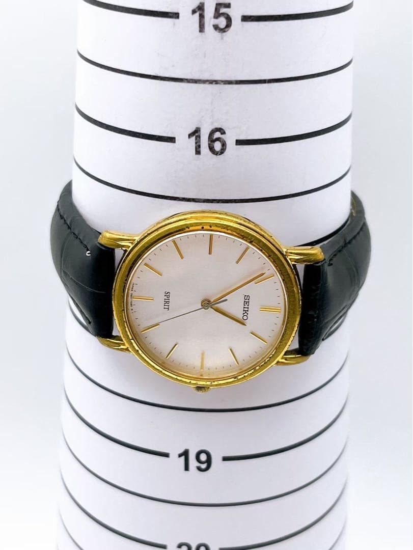 【From Japan】SEIKO SPIRIT 7N01-7080 wristwatch, battery replaced, [Working]