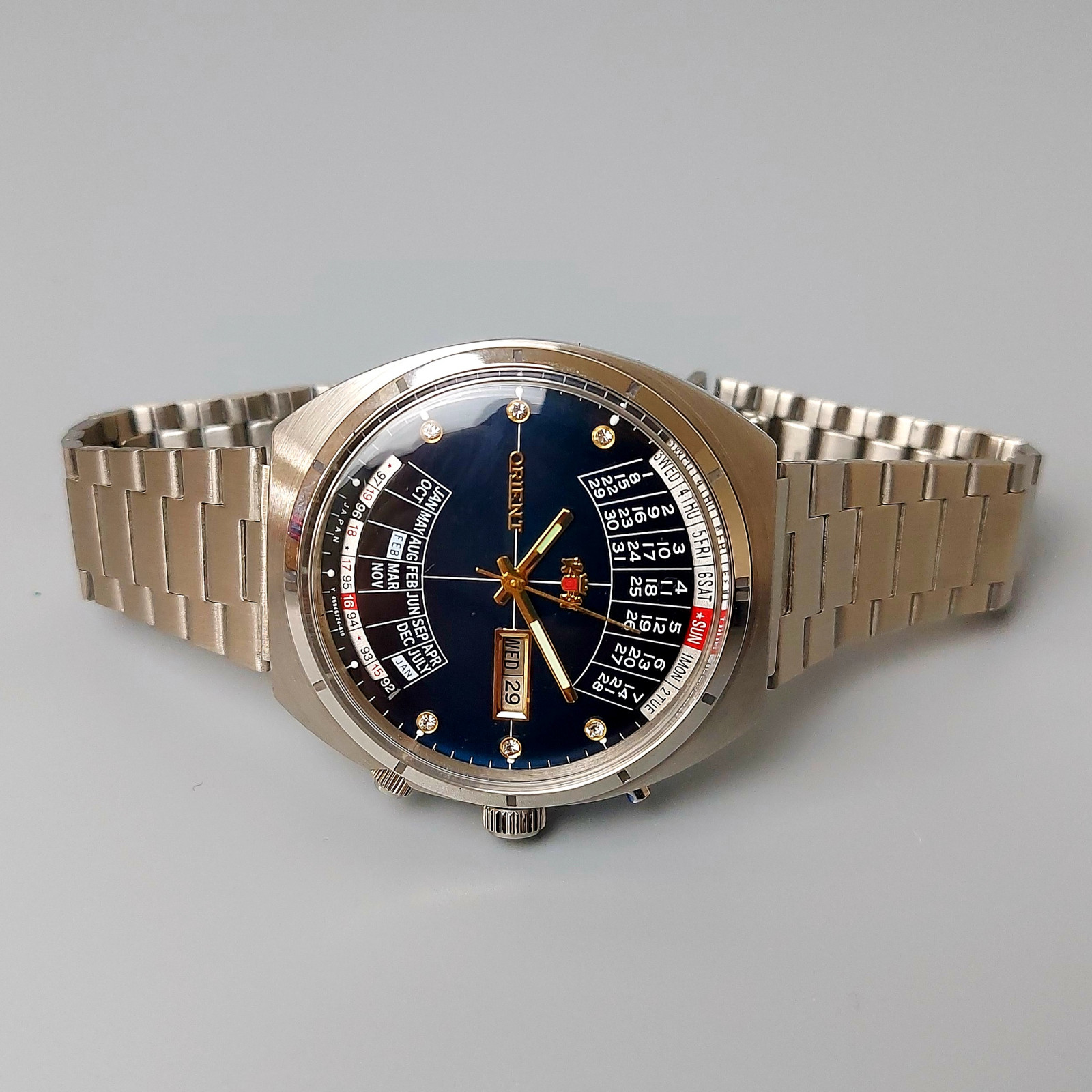 Japanese Automatic Men’s Watch Orient College Perpetual Multi Year Calendar