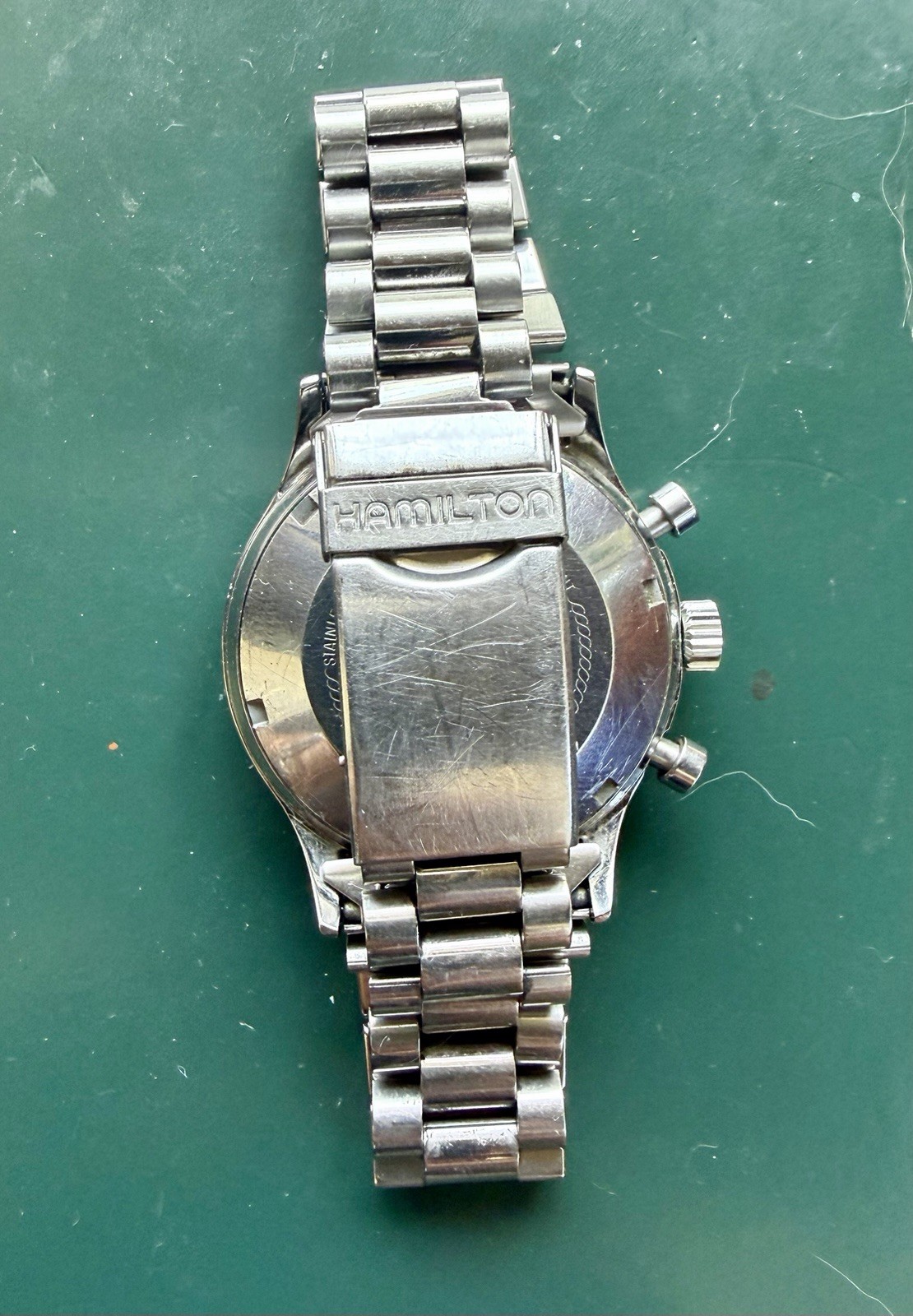 Vintage Hamilton 9960 Series Automatic Chronograph Valjoux 7750 Movement.