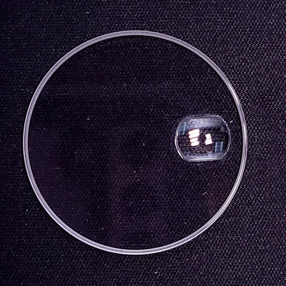 High Quality New Rolex 295C Sapphire Crystal with 2.3mm Gasket B25-295C-C