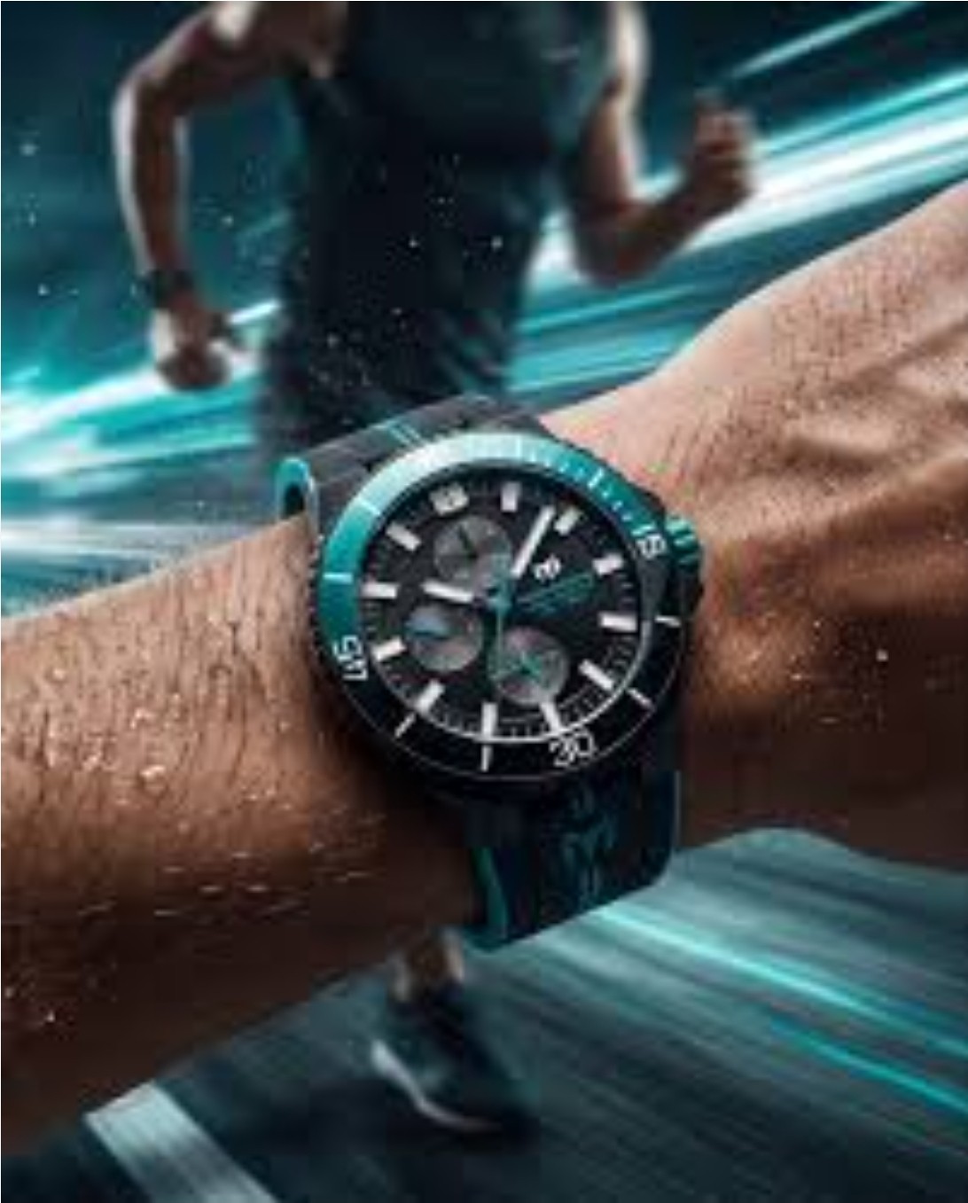 TechnoMarine Racing Legends Men’s 43mm Green Black Mercedes F1 Watch TM-525031