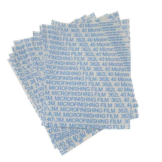 3M MICROFINISHING 8 1/2″ X 11″ FILM SHEETS 372L