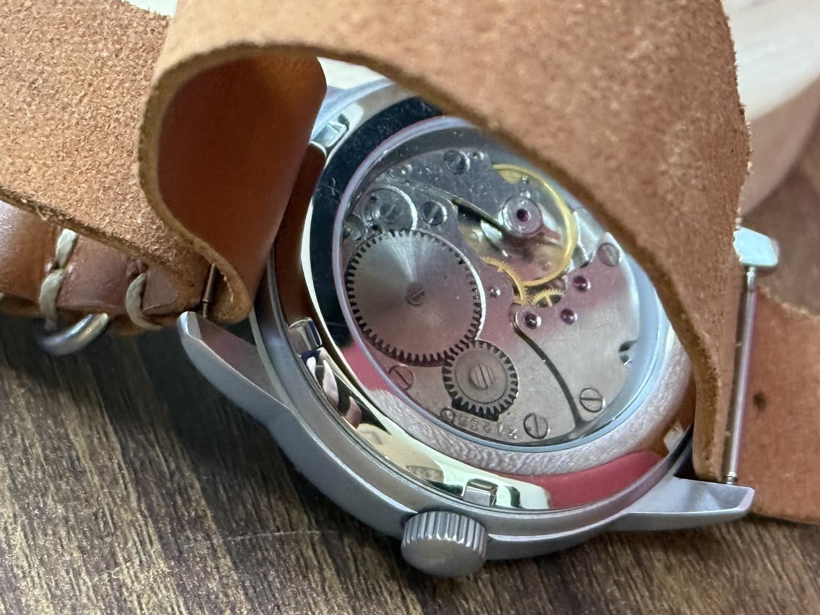 Raketa Watch Radiation Mechanical Military Wrist Russian Vintage Soviet USSR Men