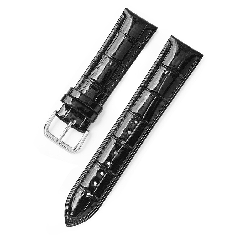 High Quality alligator grain really Leather Watch Strap Band 12/14/16/18/20/22mm