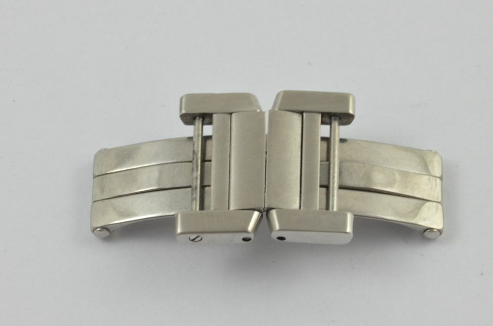 Cartier Tank Francaise Herren Stahl Faltschließe 19Mm Vintage Rar