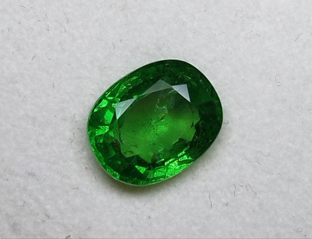 INVESTMENT 4.66ct GIA Certified Natural Vivid Green Tsavorite Garnet Loose Gemst