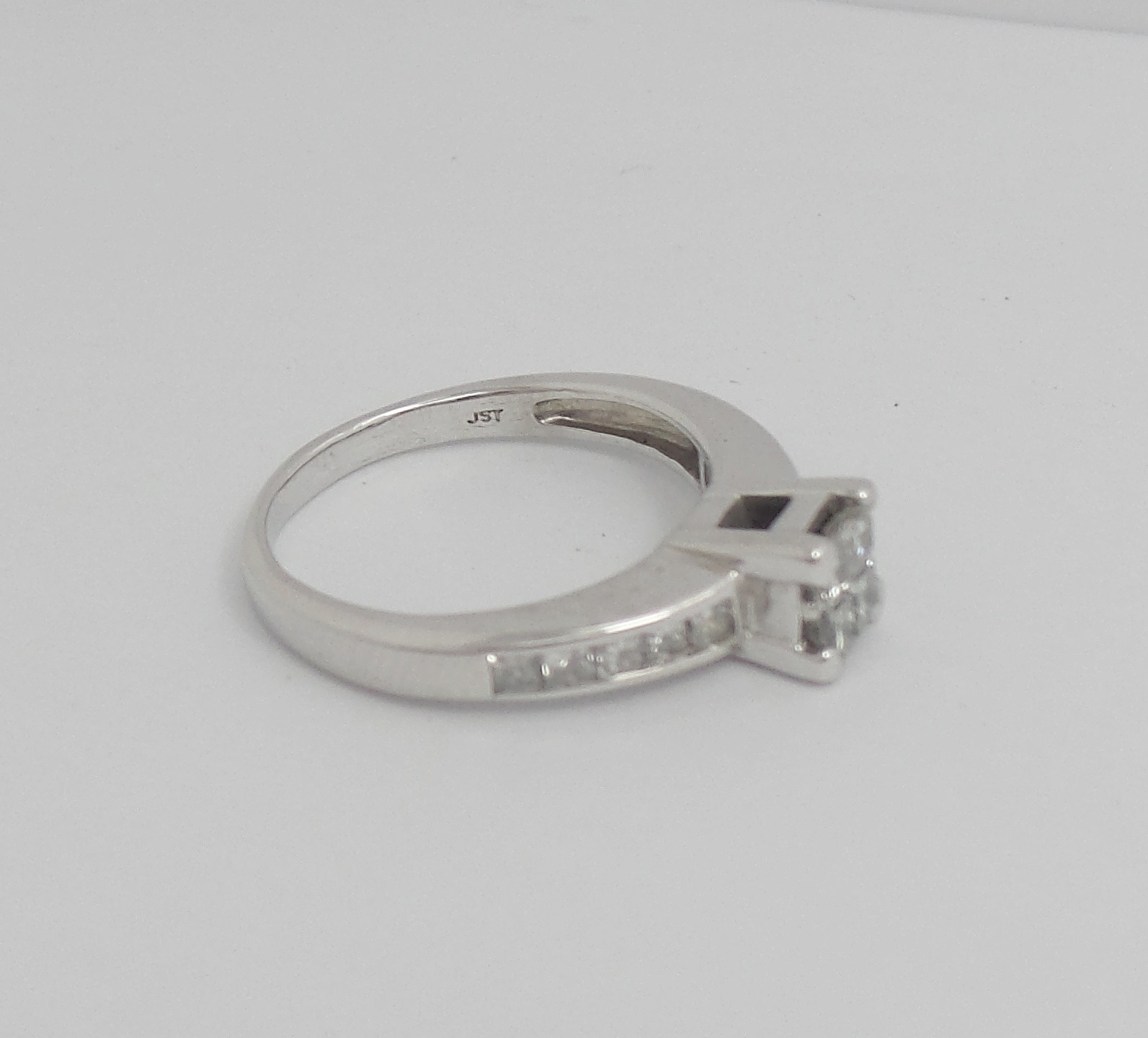 3/4CT Natural Diamond Engagement Wedding Anniversary Bridal Ring 14K White Gold