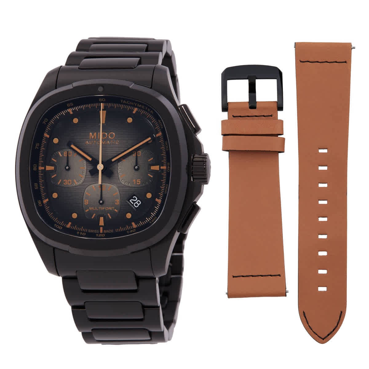Mido Multifort TV Chronograph Automatic Grey Dial Watch M049.527.33.081.00