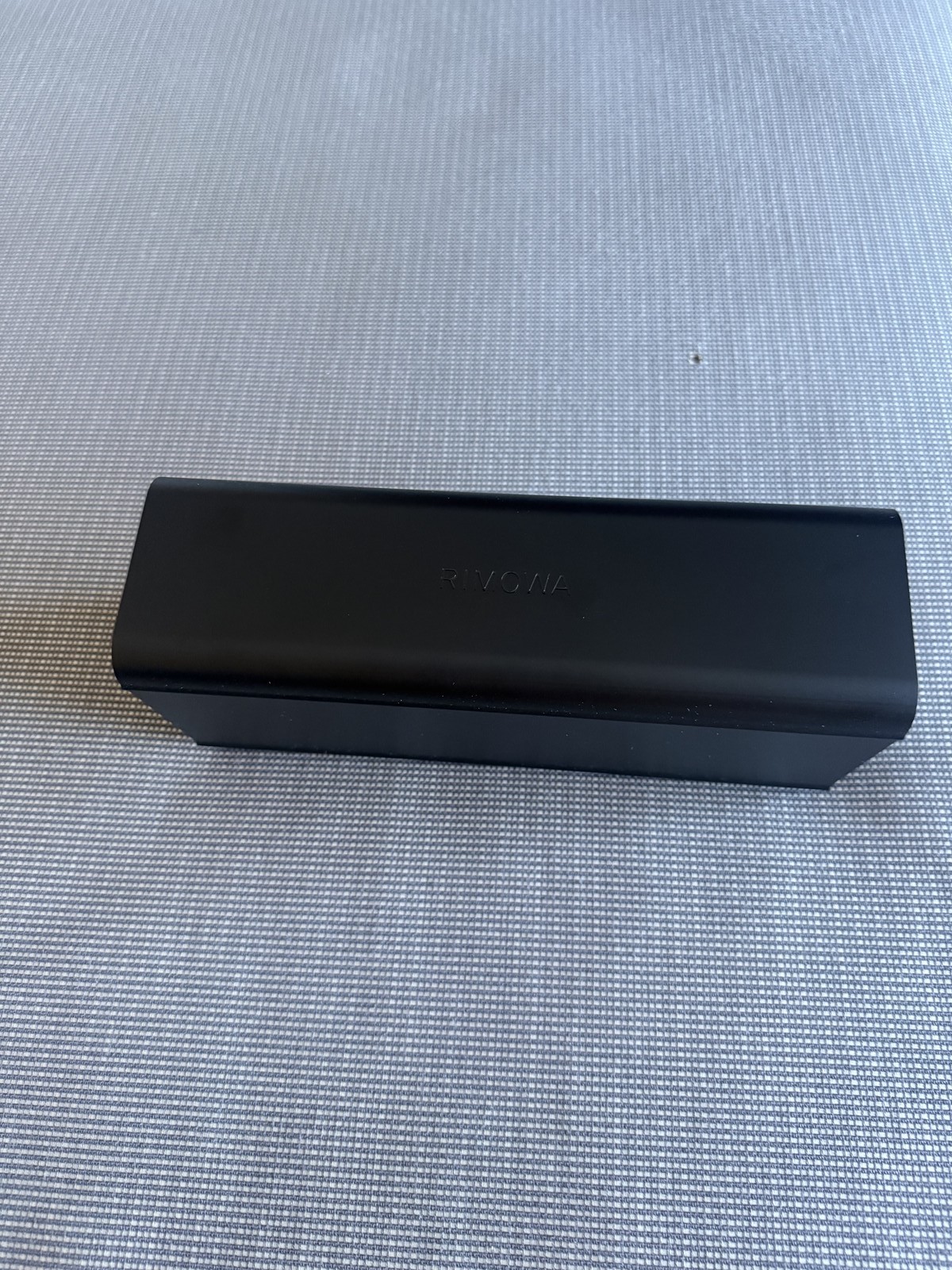RIMOWA Aluminum Watch Case Black 3 Watch Travel Roll Case Germany Made NEW