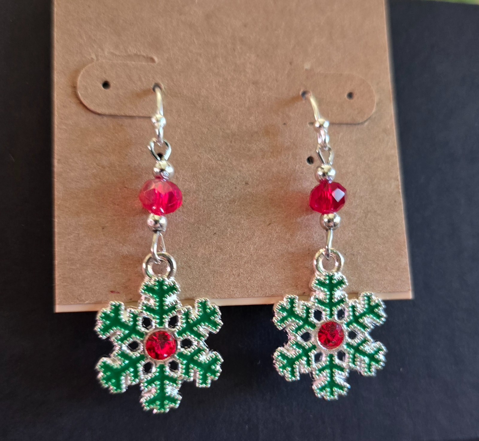 Christmas In July Charm Earrings 925 Sterling Silver Wires You Choose 5 Styles