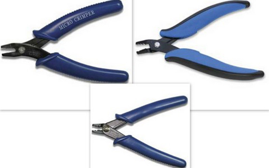 Crimping Pliers – Single, Double Notch, or Micro.