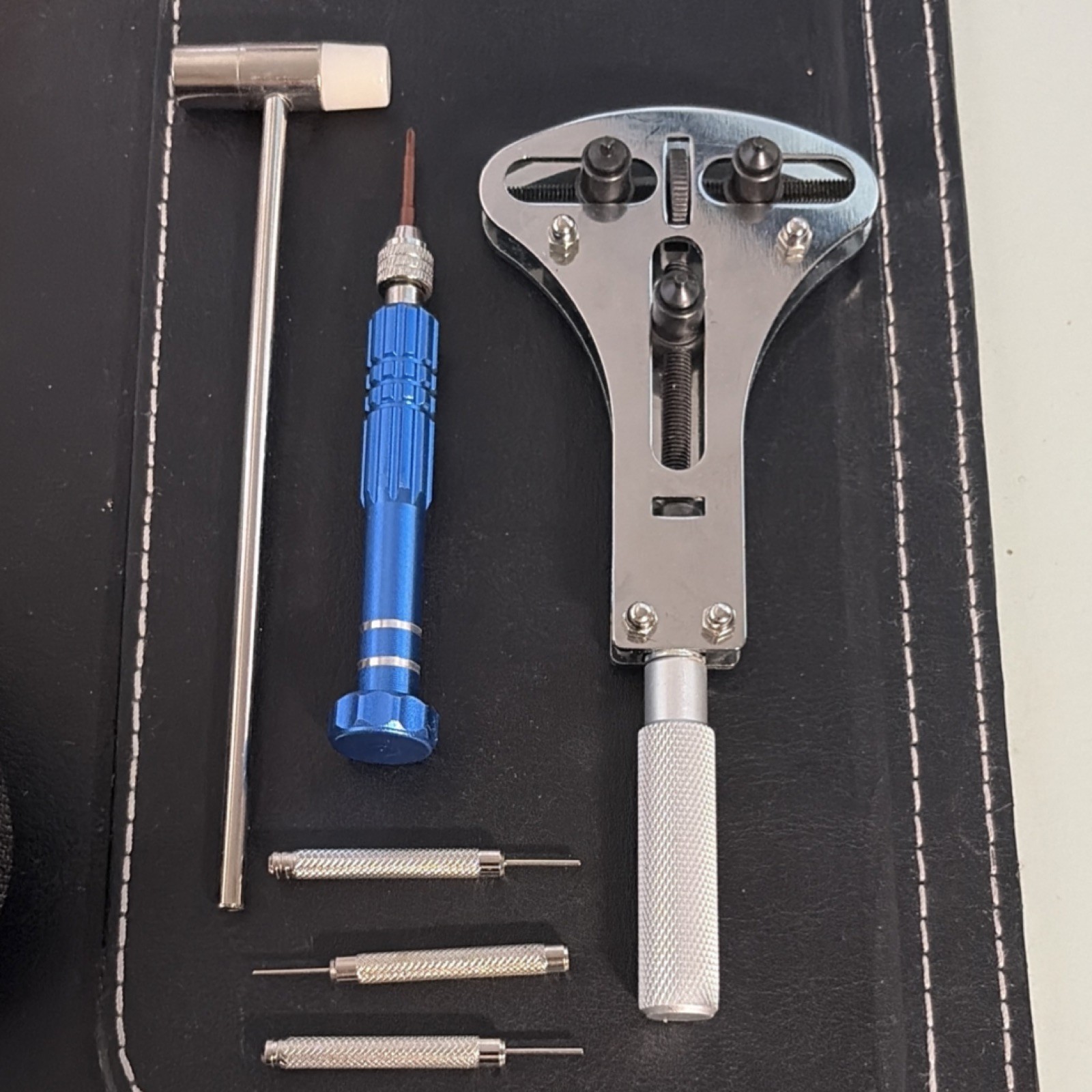 Eventronic Watch Repair Kit with Tools, Pins, Screwdrivers, Band Removers, Case