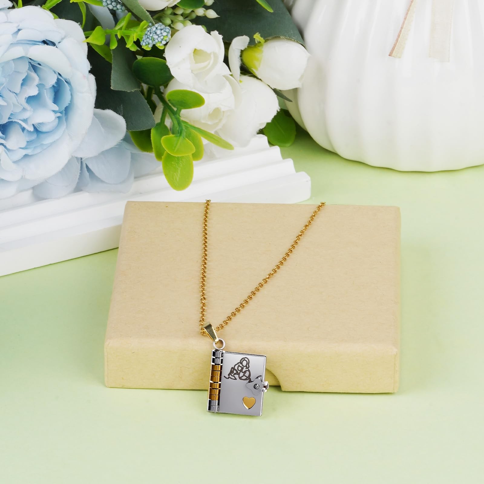 Granddaughter Necklace, The Most Beautiful Chapter Book Necklace