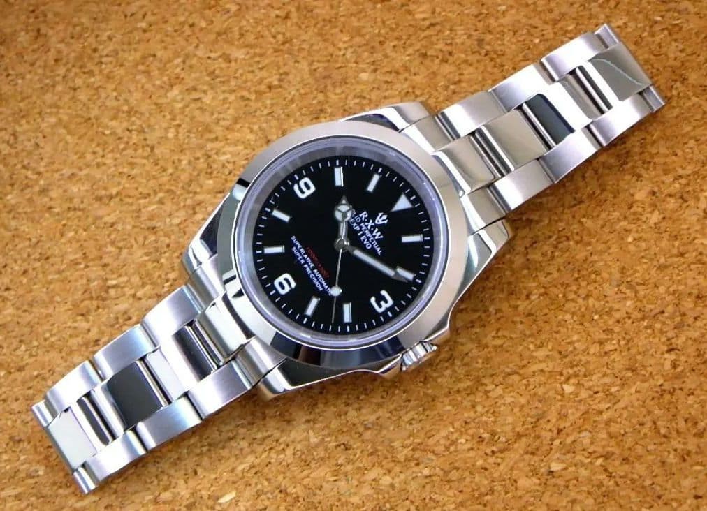 RXW EXPIEVO Red Depth Automatic Men’s Wristwatch NH35A 39mm Box Japan