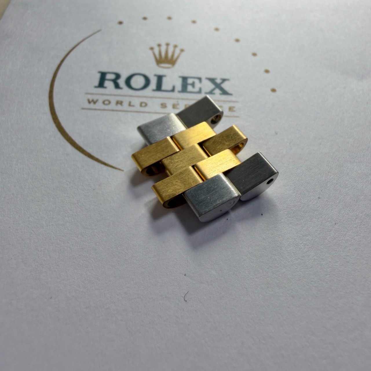 ROLEX 2Link for DATEJUST 16233 16013 YG×SS 15.5mm×6mm YZ7522