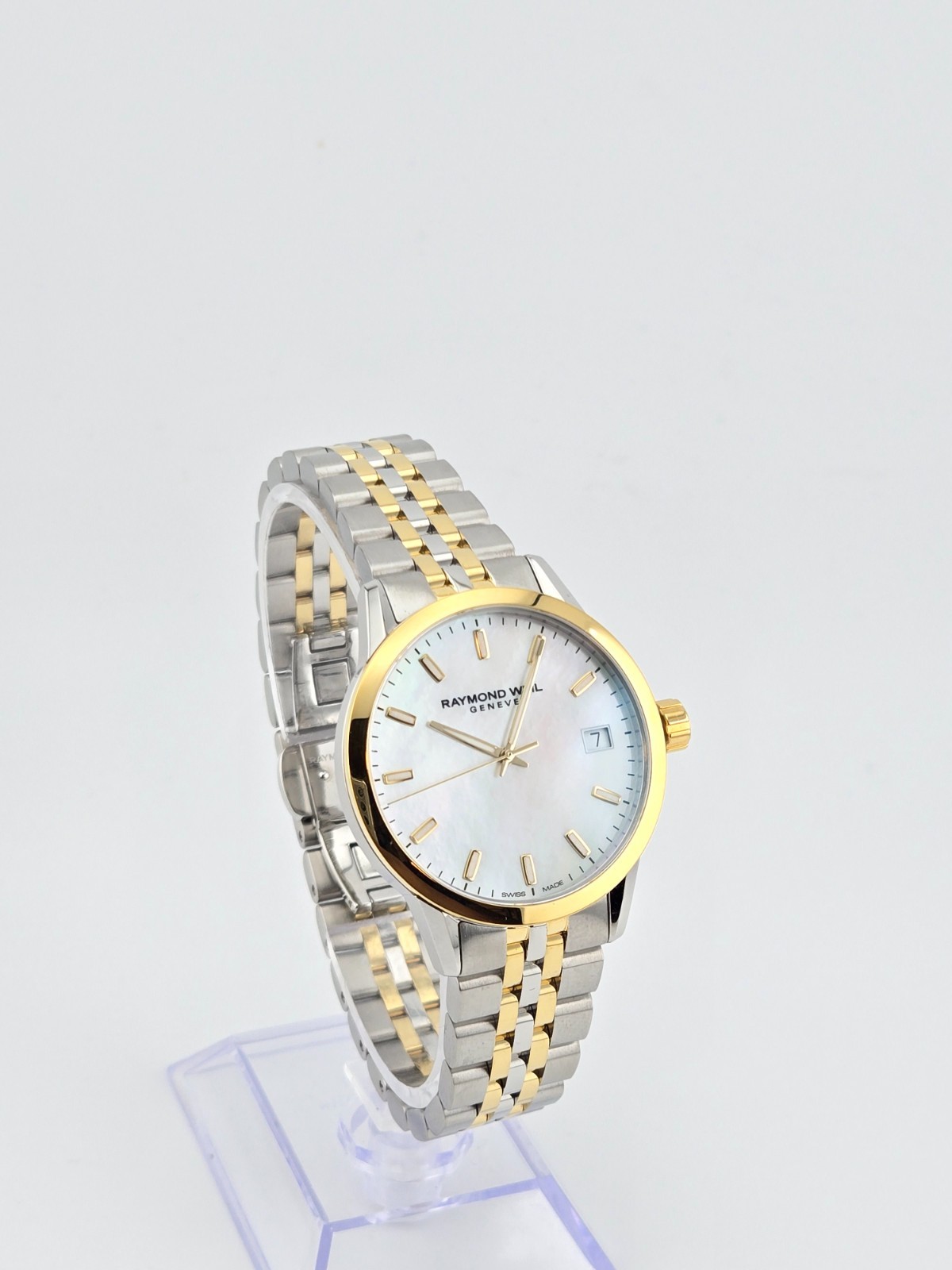 Raymond Weil Freelancer 5634-STP-97021 Two Tone Bracelet Women’s Watch ⌚