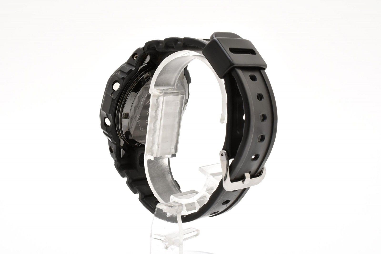 CASIO G SHOCK GW 5000 Tough Solar Radio Clock Digital Wristwatch Black LCD Stain