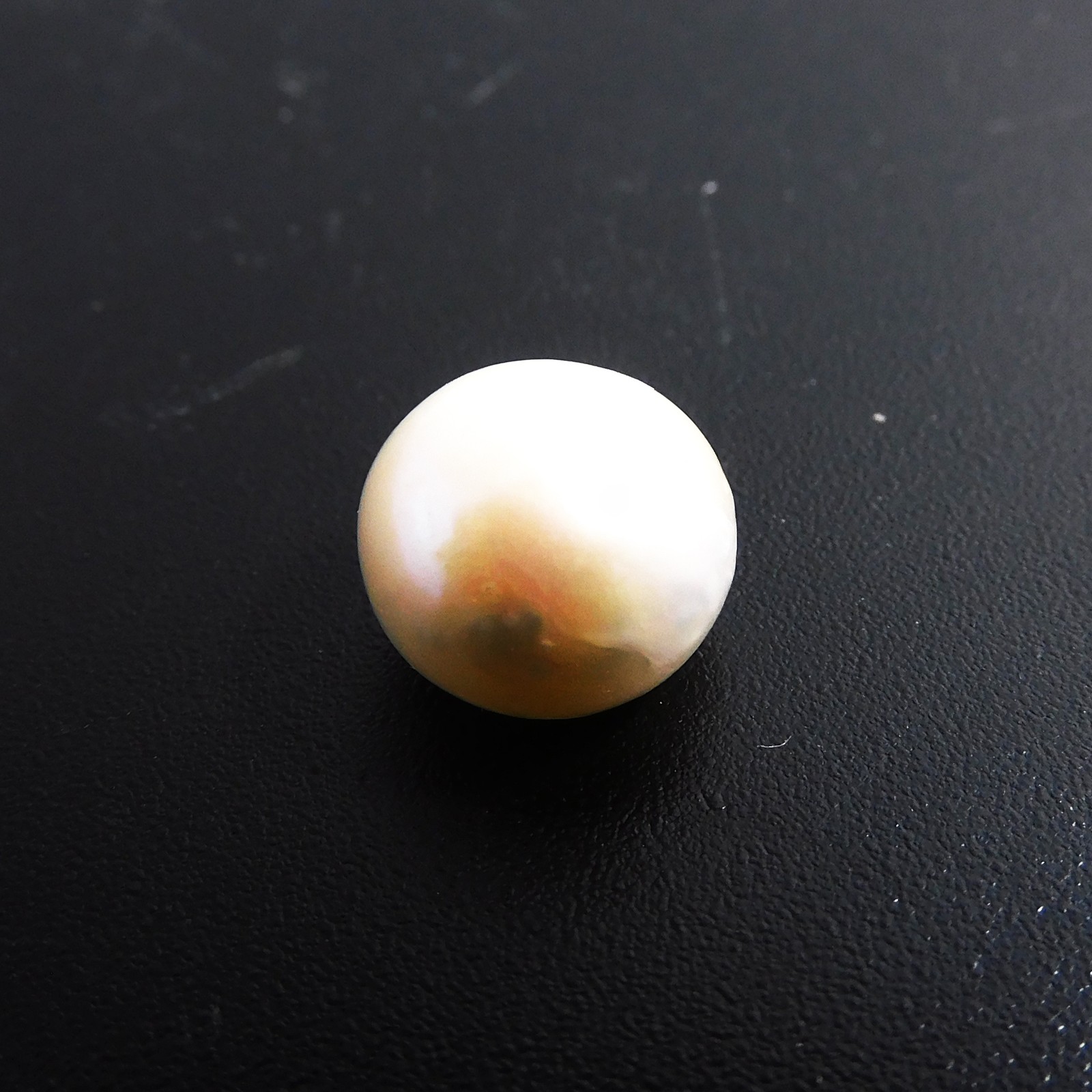 Natural Sea Pearl CERTIFIED Loose Gem 5.00 Carat White Mabe Excellent Fancy Cut