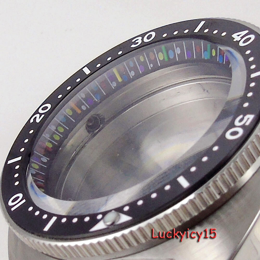 41mm Watch Case Fit for NH35 NH36 PT5000 ETA 2824 ST2130 Movement Domed Sapphire