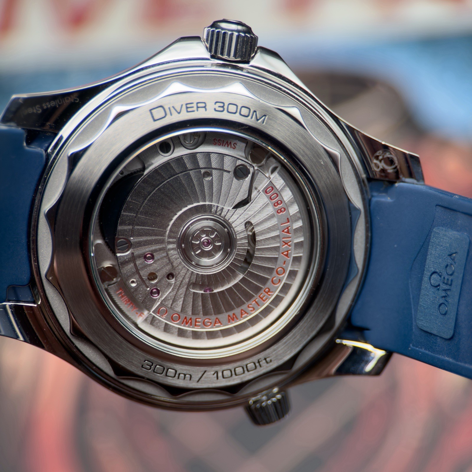 OMEGA Seamaster Diver 300M Grey Dial Blue Bezel 210.32.42.20.06.001 – FULL SET