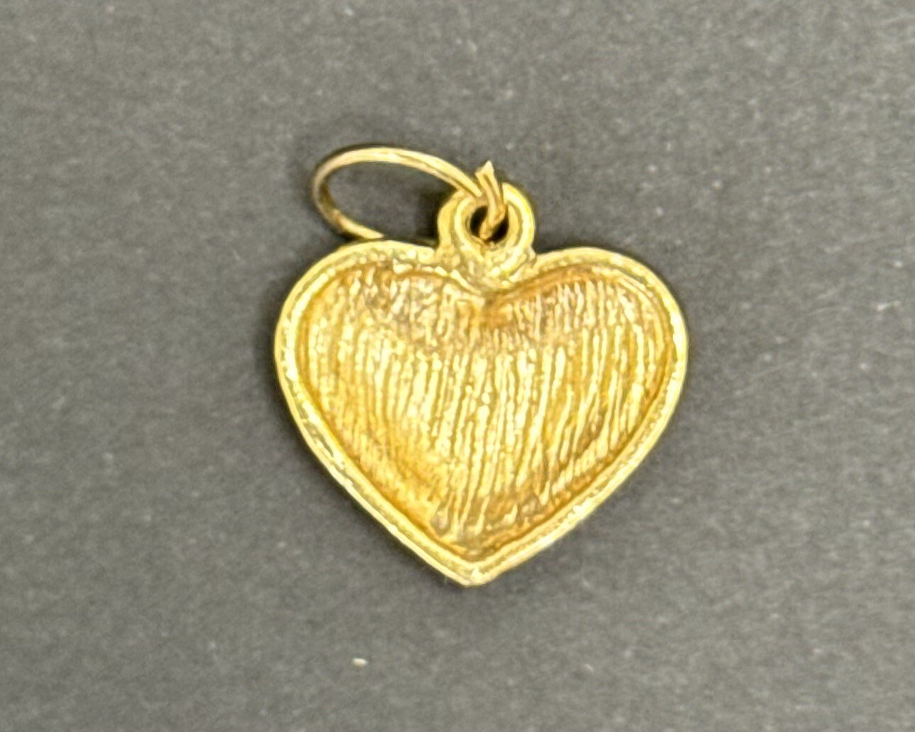 Lot of 4 Gold tone & Enameled Heart Pendants Approx. 0.75″ diameter