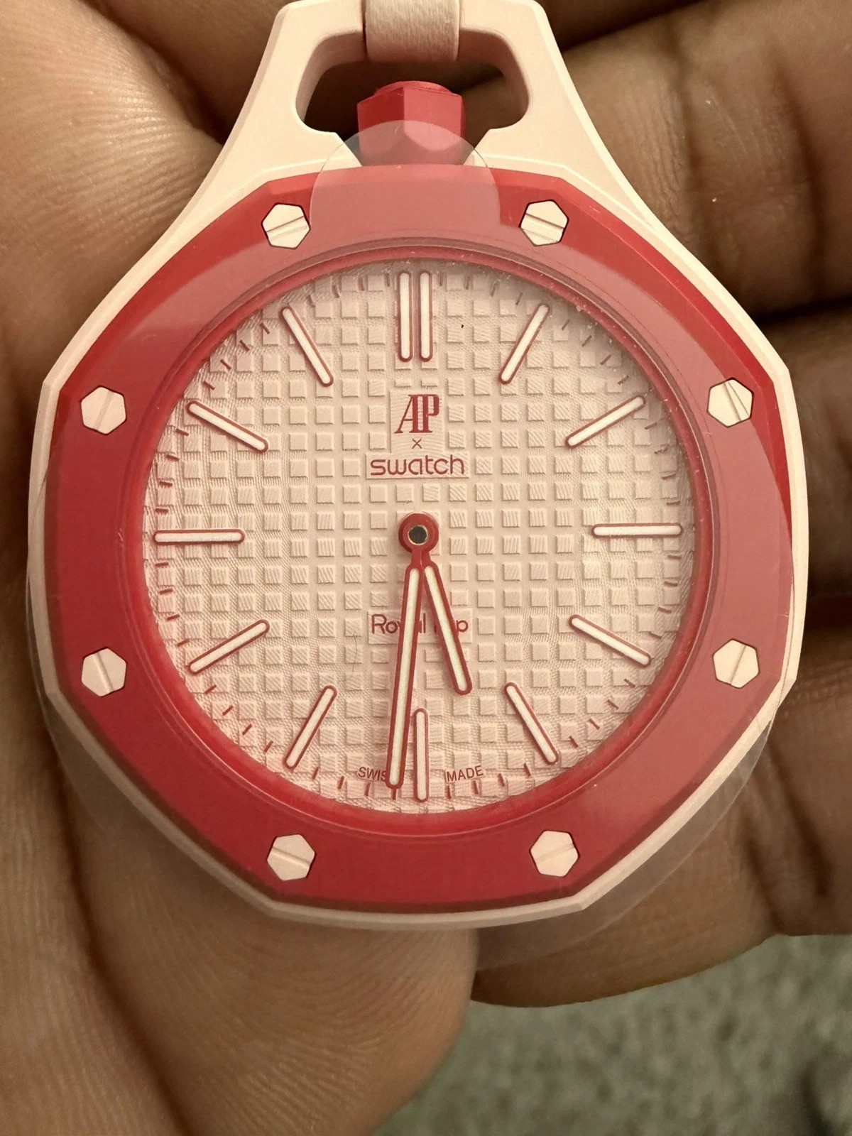 Swatch x AP Royal Pop Otto Rosso Red LIMITED EDITION NEW IN STOCK