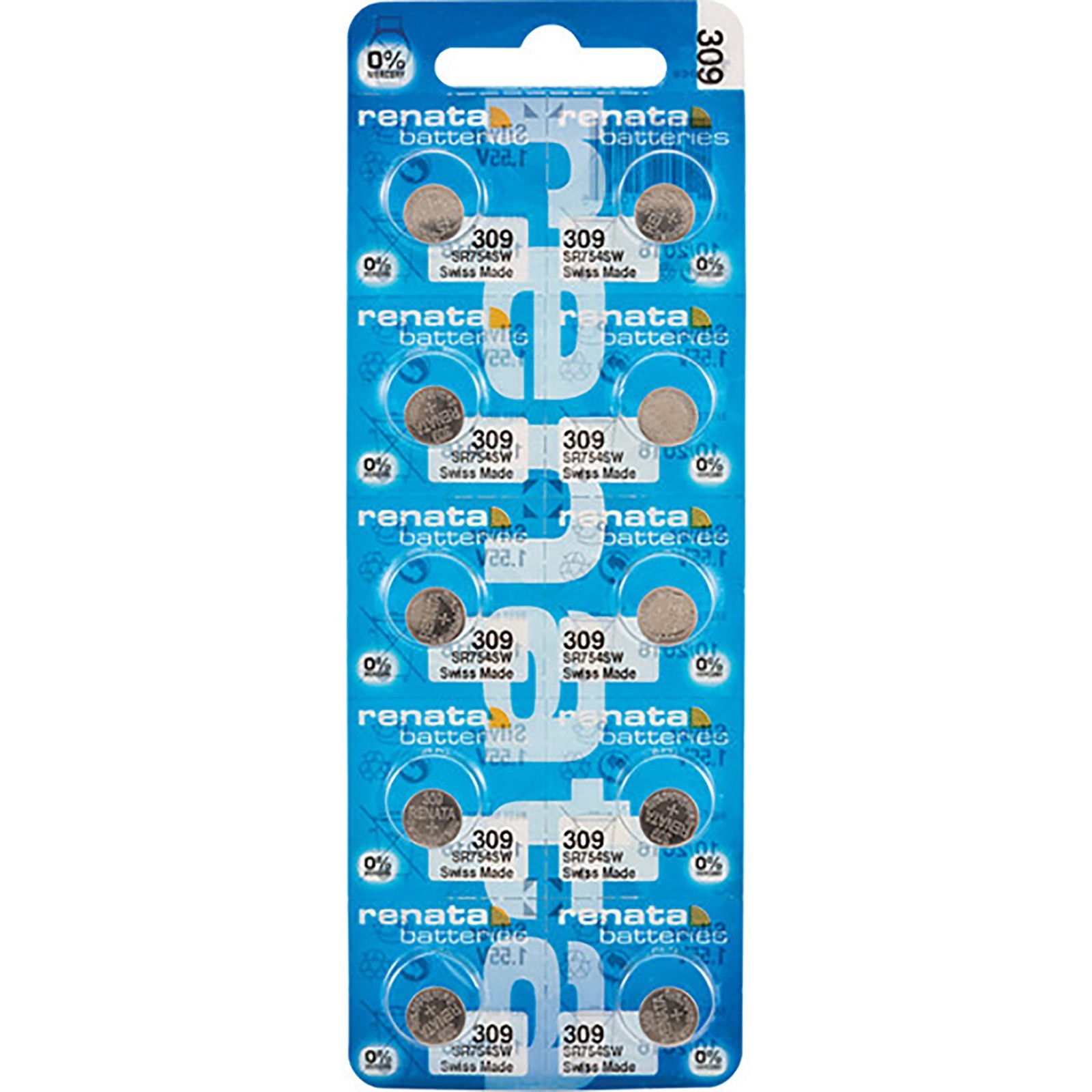 Renata Watch Batteries 10 Packs – 364, 377, 387S, 371, 321, 395, 394 + All Sizes