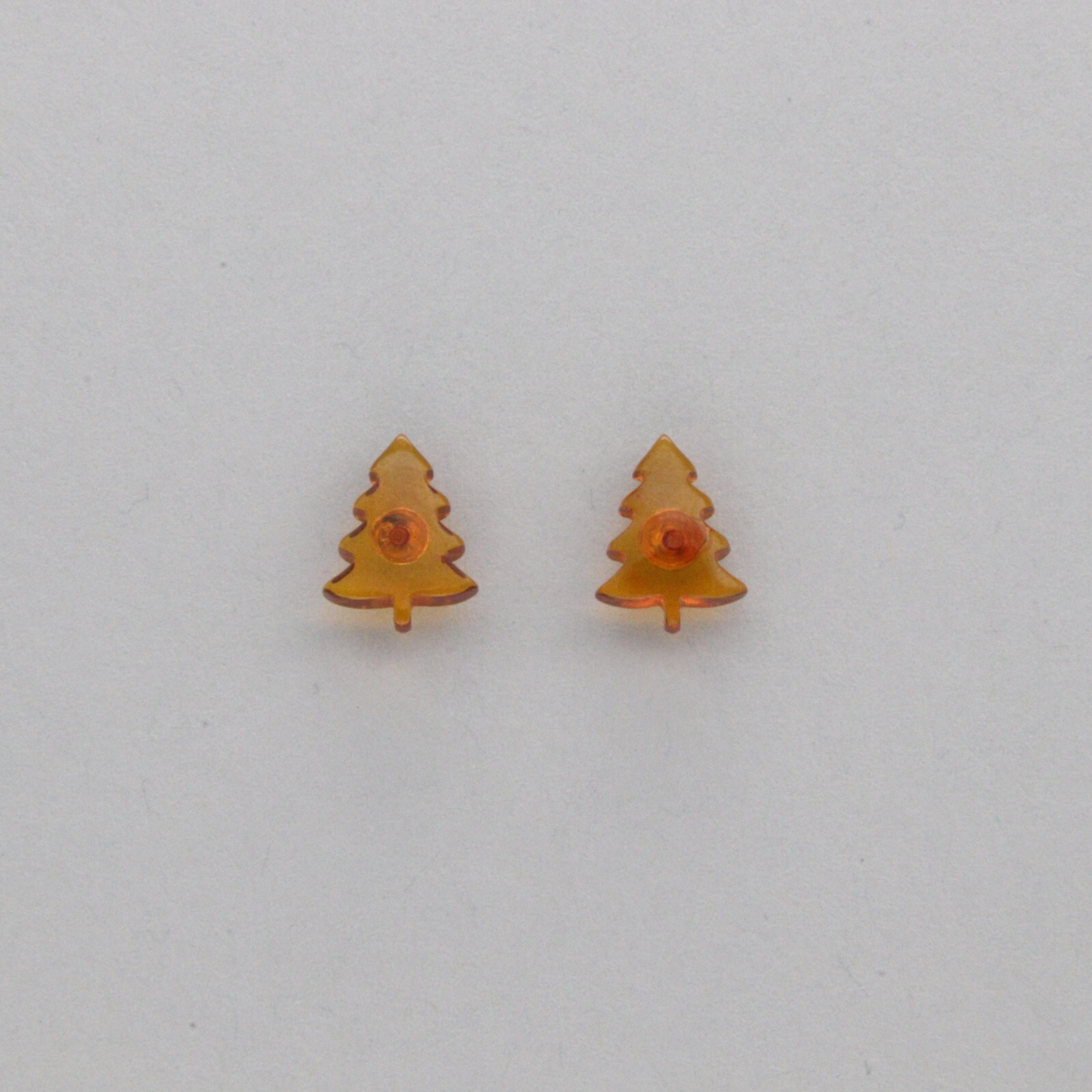 Cognac / Brown BALTIC AMBER Star Stud Post Earrings 925 STERLING SILVER #4002e