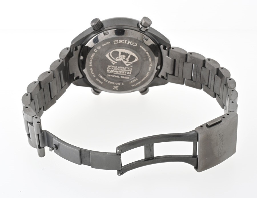 Seiko Prospex Speedtimer World Athletics Budapest 23 SBER007 8A50 00B0 solar qua