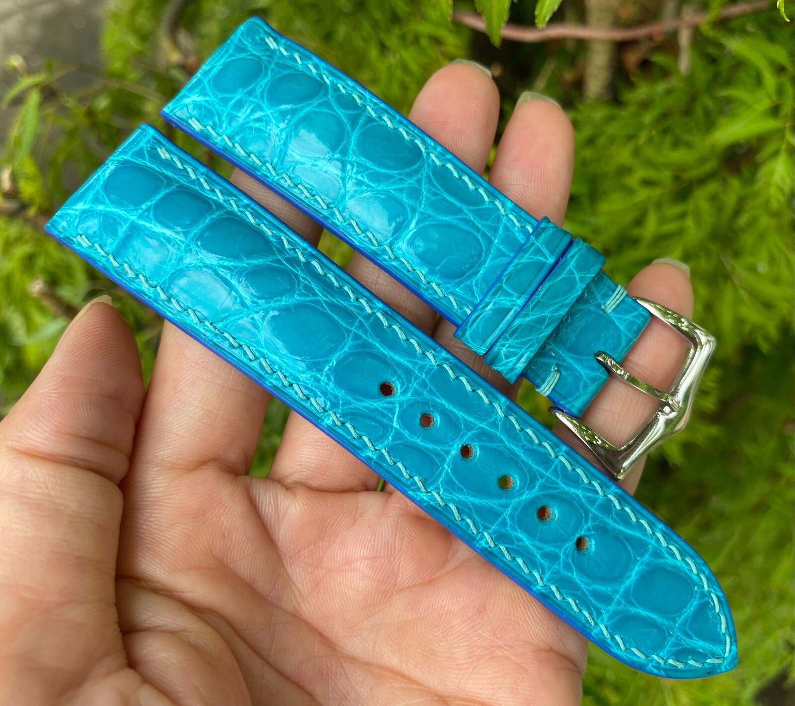 Genuine Skin Watch Strap Band Size 14 15 16 17 18 19 20 21 22 23 24 25 26mm
