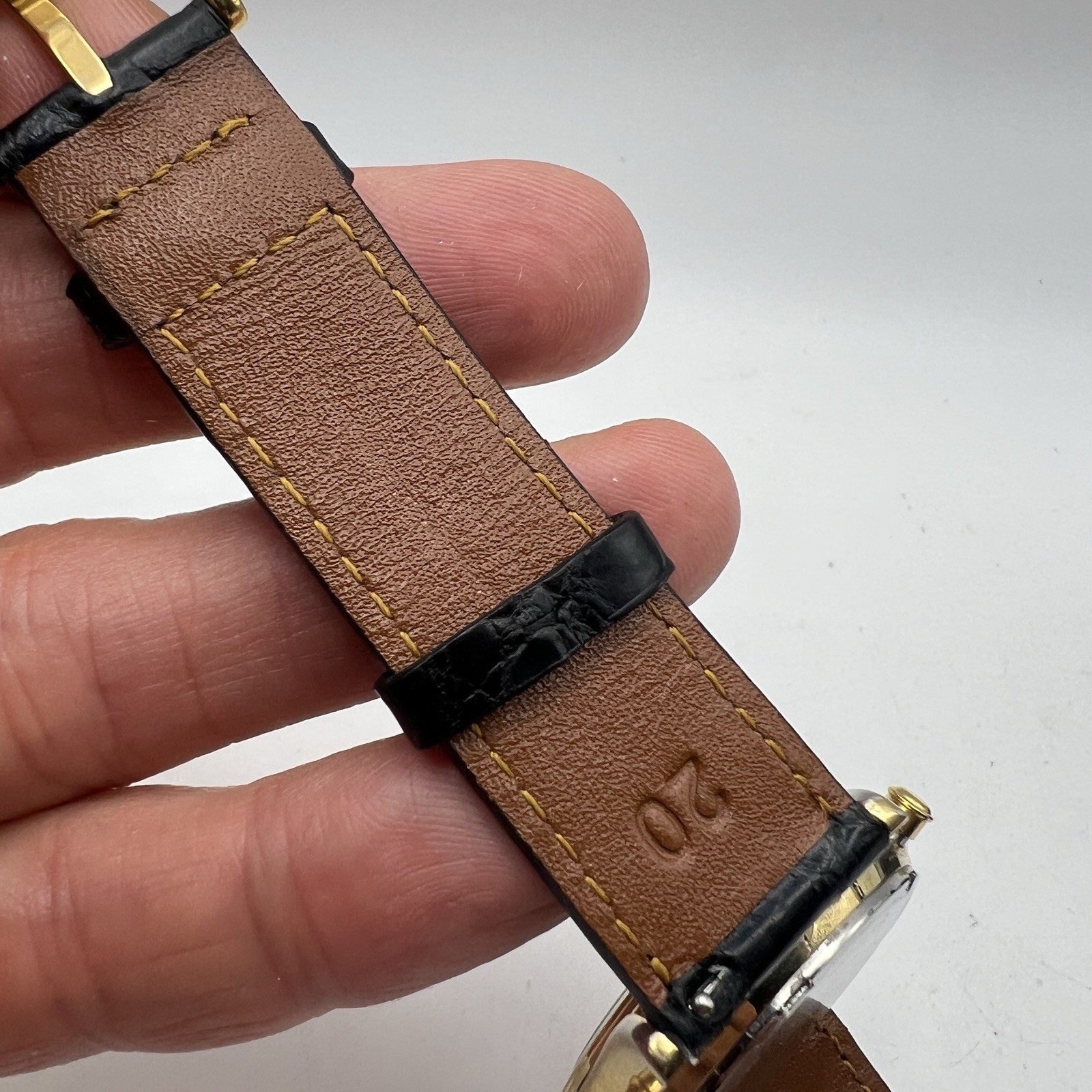 Vintage Seiko 5T52-6A39 World Timer Chronograph Black & Gold Quartz WORKS