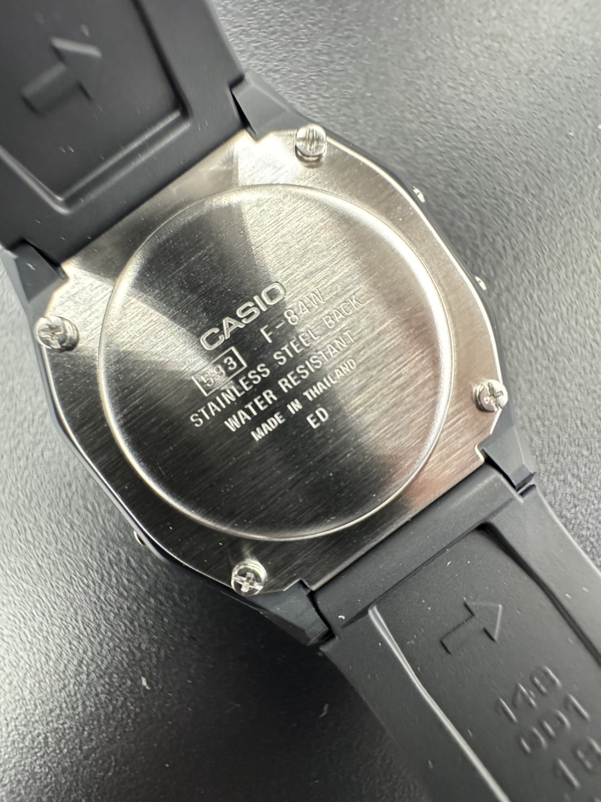 CASIO Collection F-84W-1QJH Black