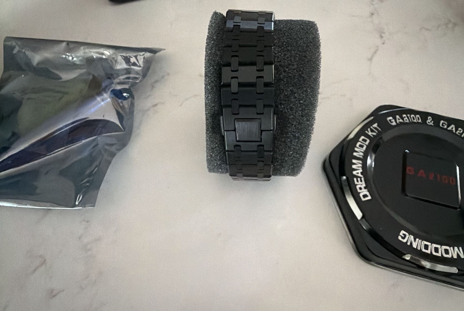 G-Shark GA2100 & GA2110 Dream Mod Kit Metal Case and Band for G-Shock