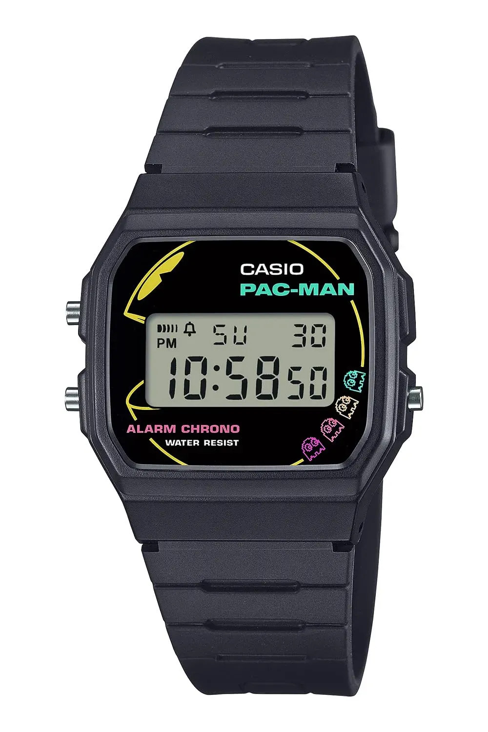 Japan NEW Casio PAC-MAN Collaboration F-91WPC-1AJR Men’s Watch Black