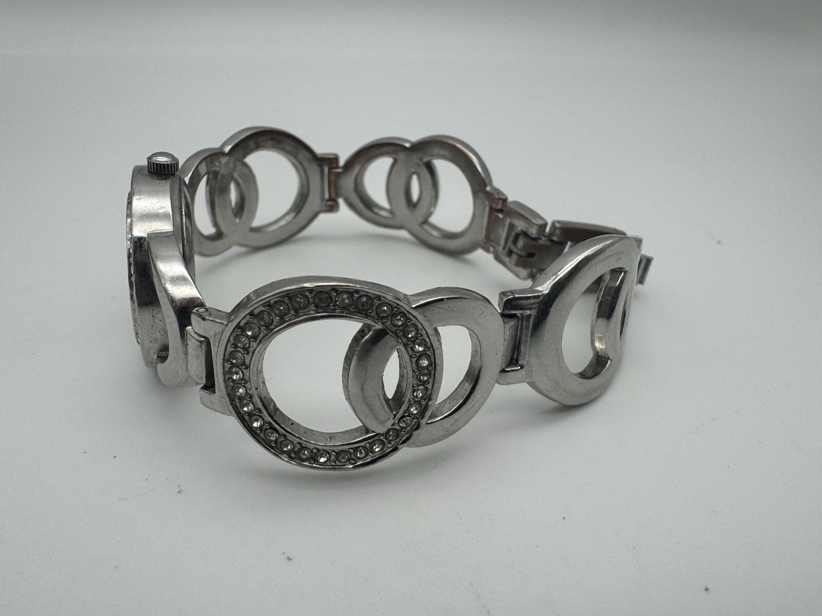 NY&C Watch Silver tone Bracelet Watch Bangles Women’s girls female