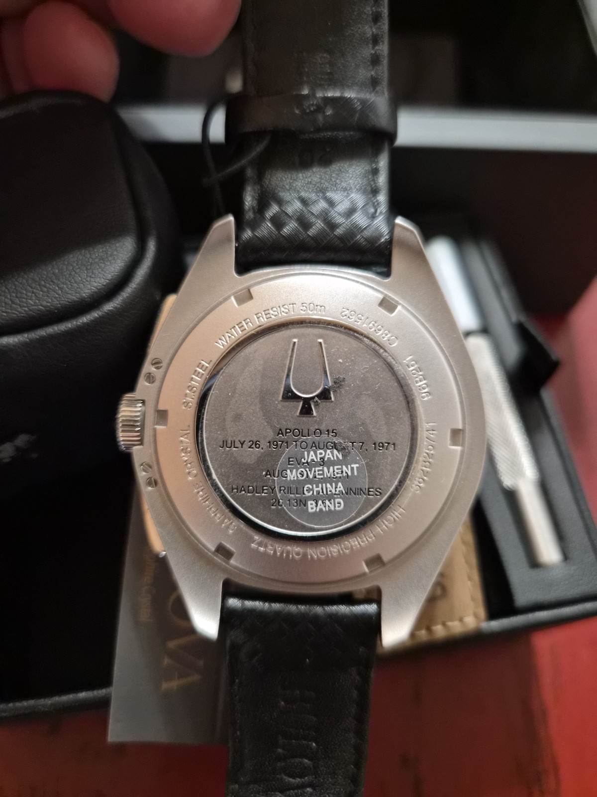 Bulova Lunar Pilot (Apollo 15 Special Edition) Men’s Chronograph Watch 96B251
