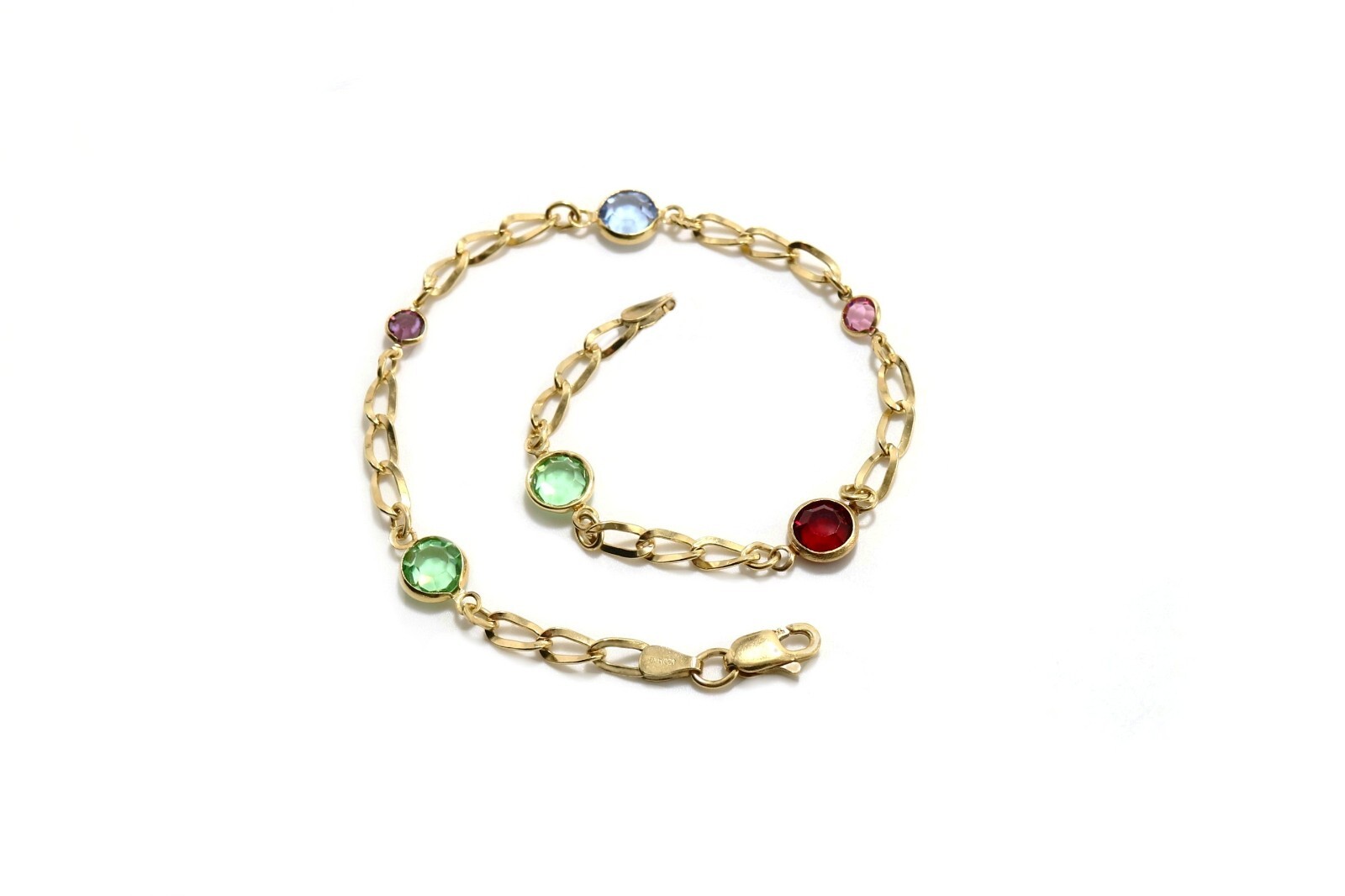 Elegant 1/20 14K Gold Filled Anklets with Austrian Crystals | Gift Box Included
