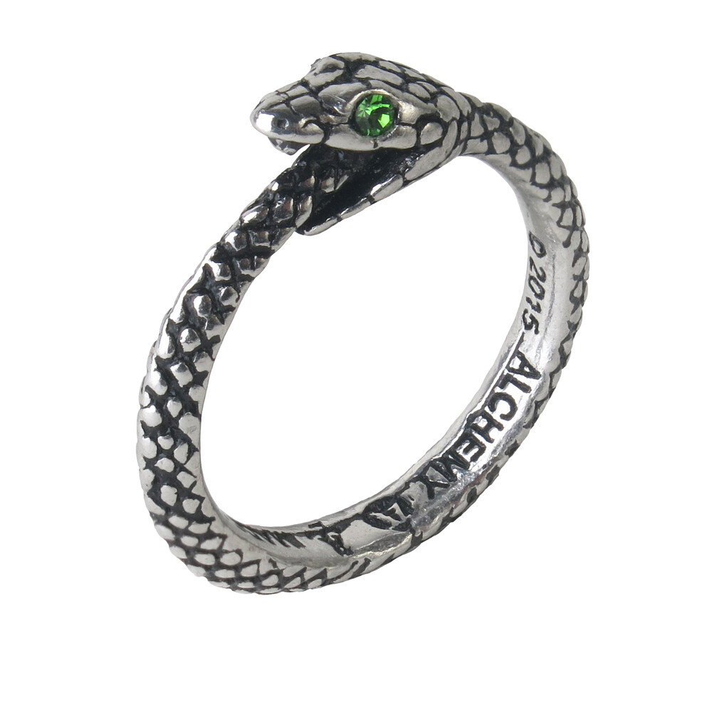 Alchemy of England Gothic Sophia Serpent Ouroboris Snake Punk Jewelry Ring R206