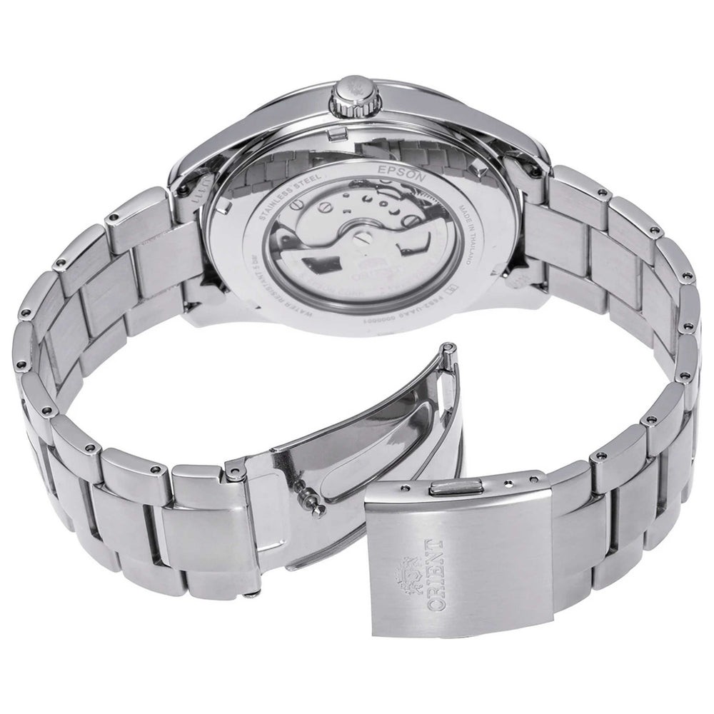 Orient Men’s Contemporary Open‑Heart Red Dial Automatic 40mm Watch RA-AR0010R
