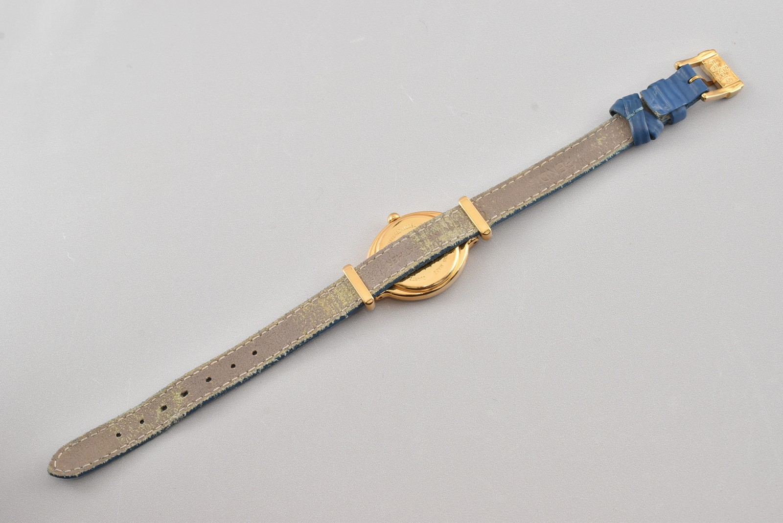 BOX Vintage FENDI Chameleon 640L 5 Change Belts Gold Ladies Qz Watch From JAPAN