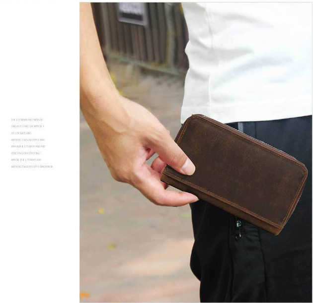 Watch Display Box Leather Travel Case Jewelry Storage Pouch Portable Zipper Bag