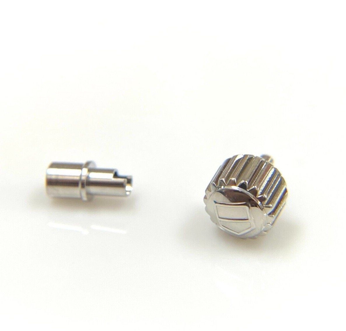 Genuine Tag Heuer 5.8mm Steel Screw down Crown WAT2010 w/ Gasket & Tube #62S