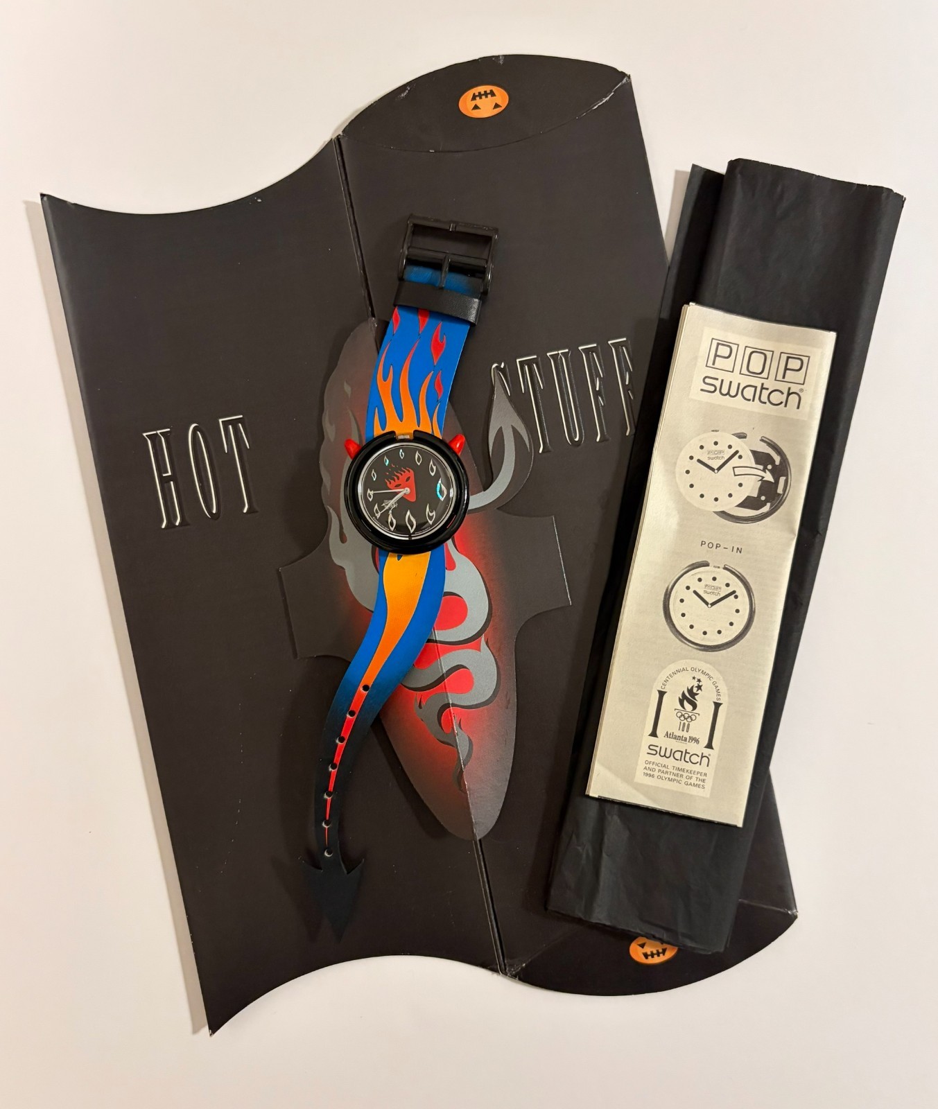 SWATCH WATCH Hot Stuff HALLOWEEN SPECIAL PMB103