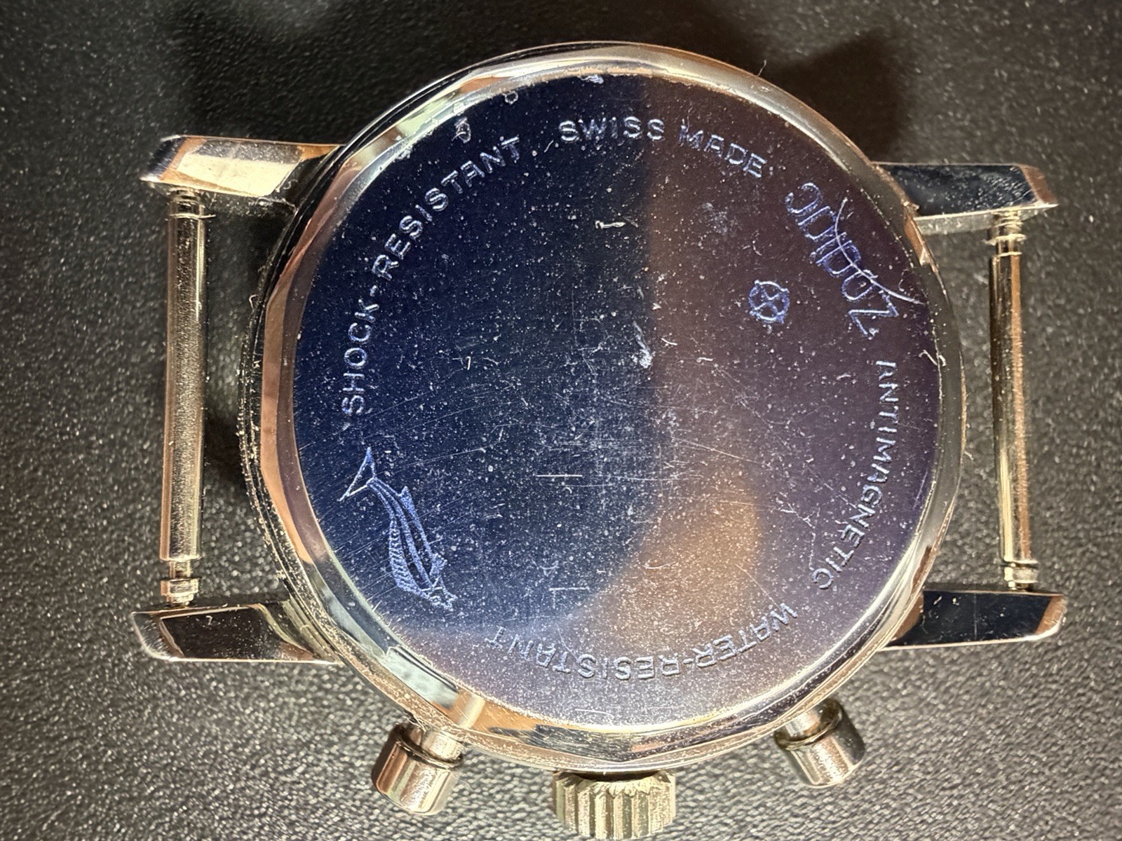 Zodiac Chronograph Case Ref. 692-841 Valjoux 72 36mm Original Vintage No Bezel