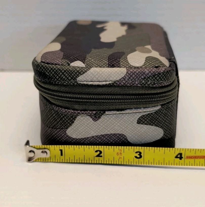 Thirty One Jewelry Case Organizer In Camouflage Green NWOT